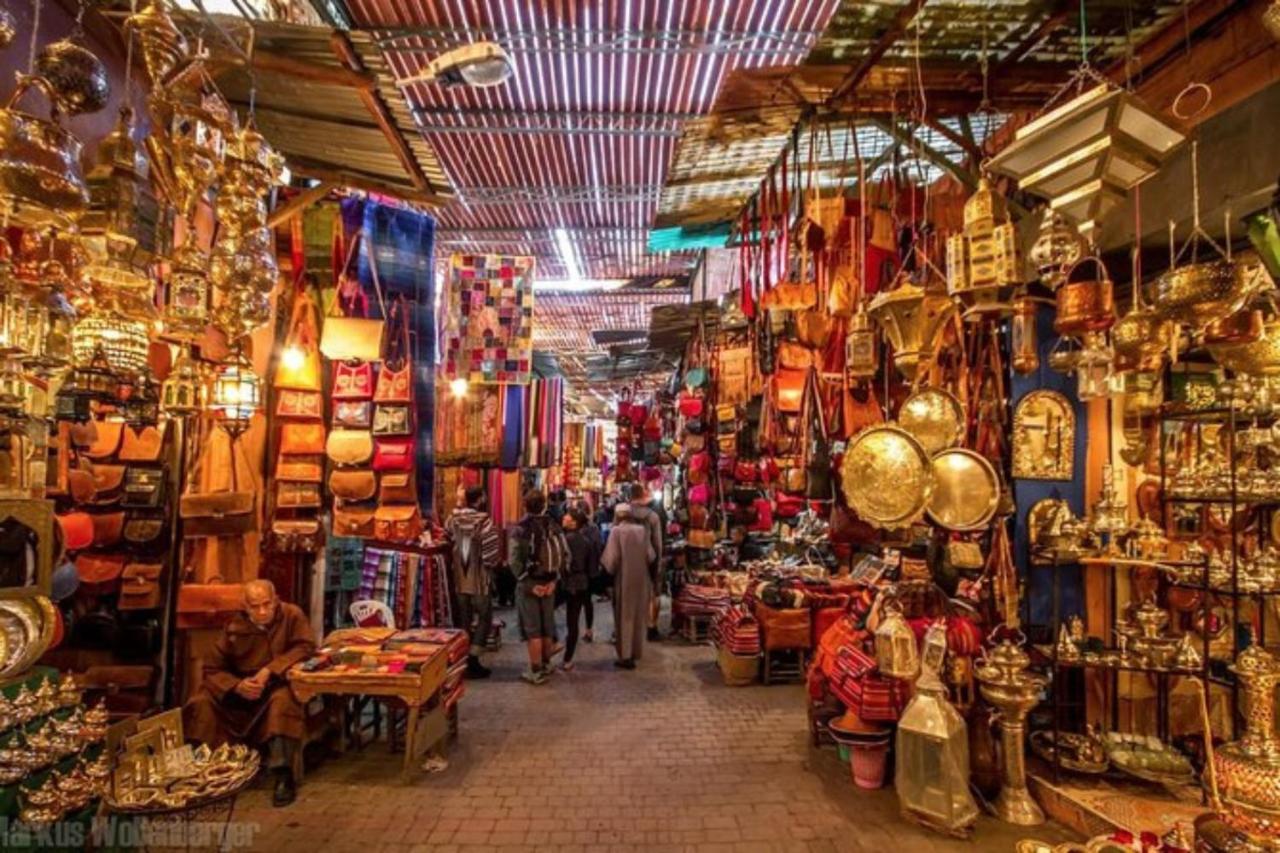 Cosy Appart Private Riad Jemaa El Fna Marrakesh Exteriör bild